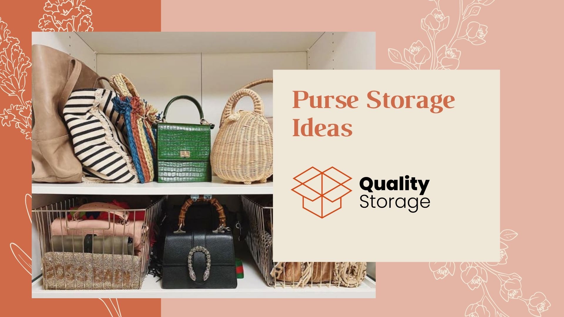 Purse Storage Ideas